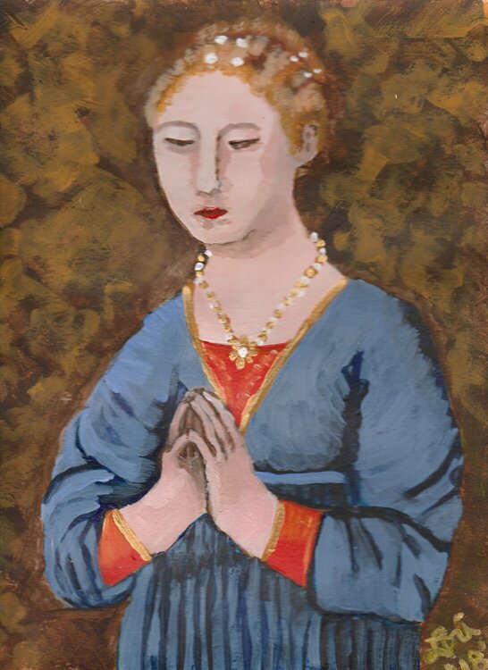 Madonna in the style of Pierro Della Francesca