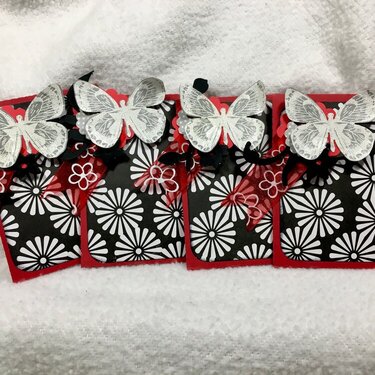 Black, red, and white embellishments #1