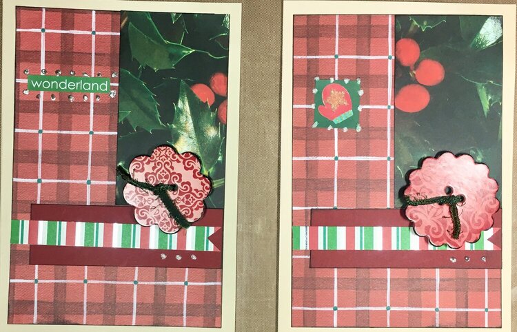 September Christmas Cards 1 and 2