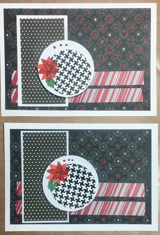 September Christmas Cards 4 and 3