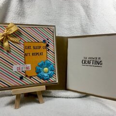 I'd rather be crafting card #4 (28/52)