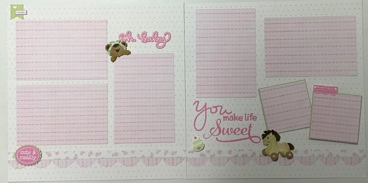 Baby gift album