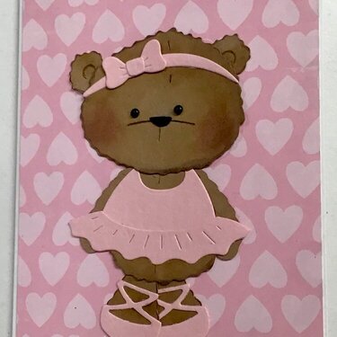 Valentine card for granddaughter