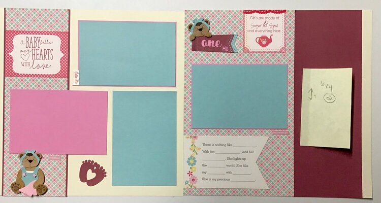 Baby gift album