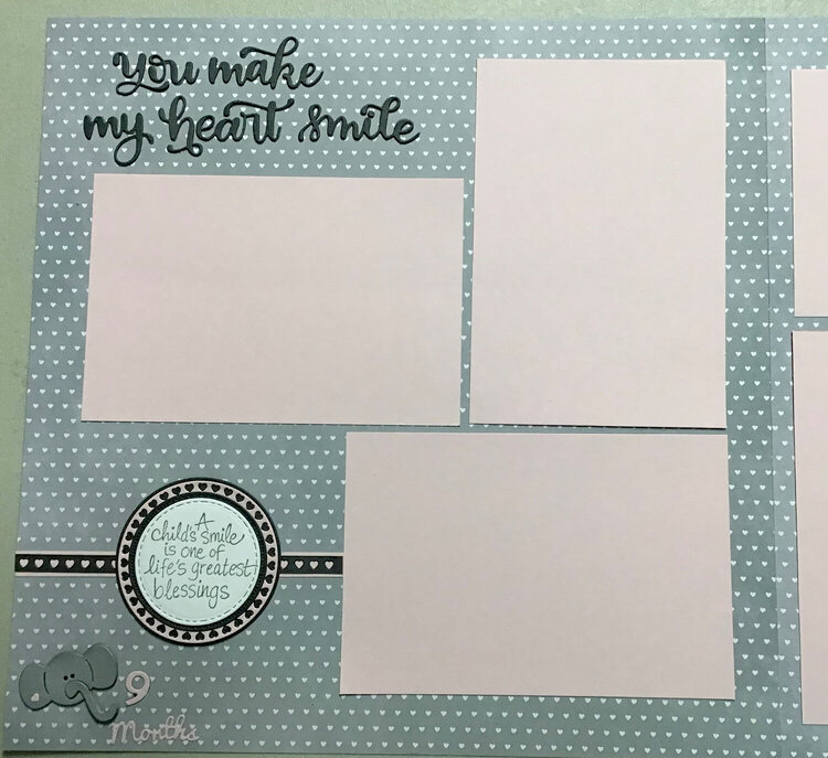 Baby girl gift album