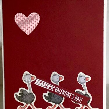 Valentine card for grandson