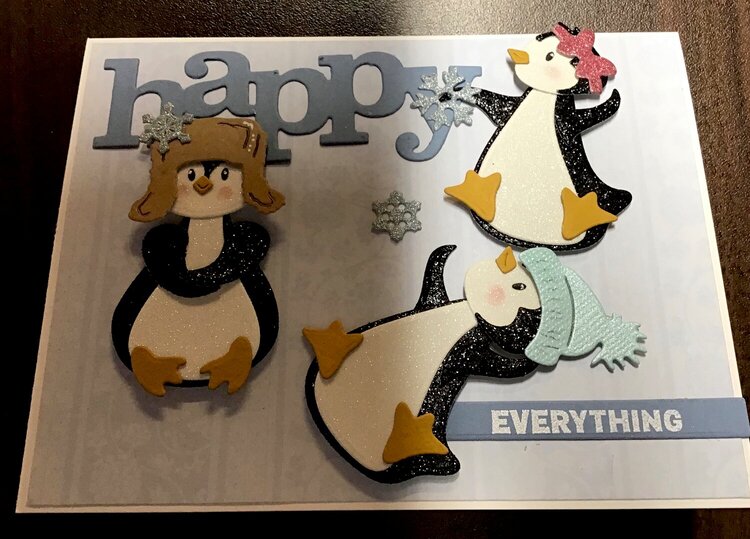 Happy everything. Card