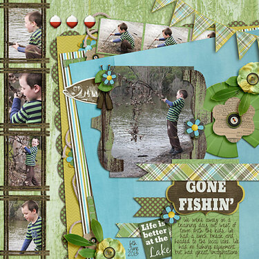 Lakeside Stick Fishing