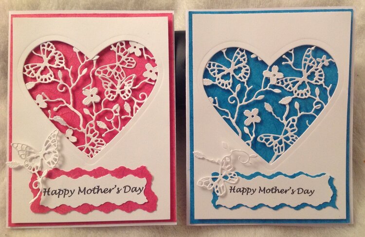Mom and Sister Mothers day card