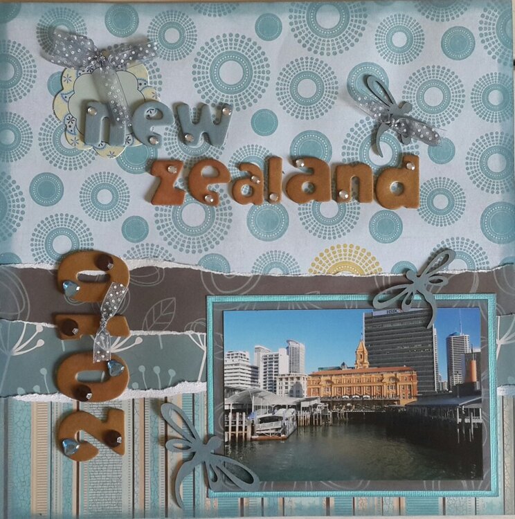 New Zealand Album Title Page