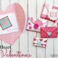 Pebbles Folded Heart Valentines