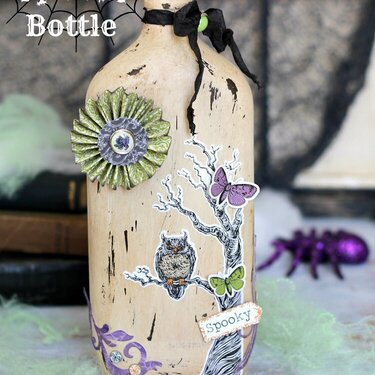 Echo Park Arsenic and Lace Spooky Bottle