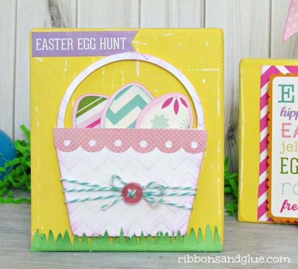 Echo Park Hippity Hoppity Mini Kit Easter Blocks