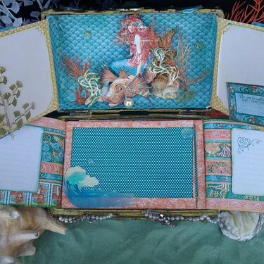 Voyage beneath the sea to the mermaid's treasure chest