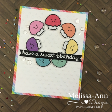 Sweet Friends Cupcake Card