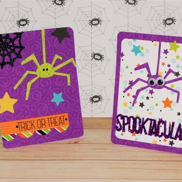 Halloween Project Life cards