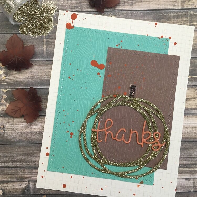 Fall Thanks Card