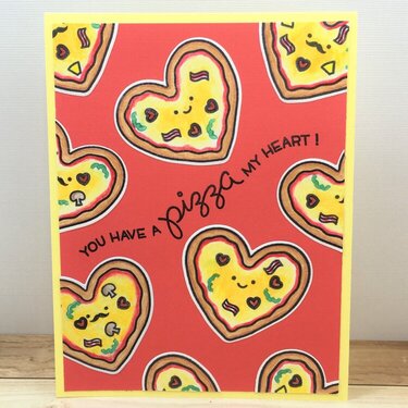 Pizza my Heart Card