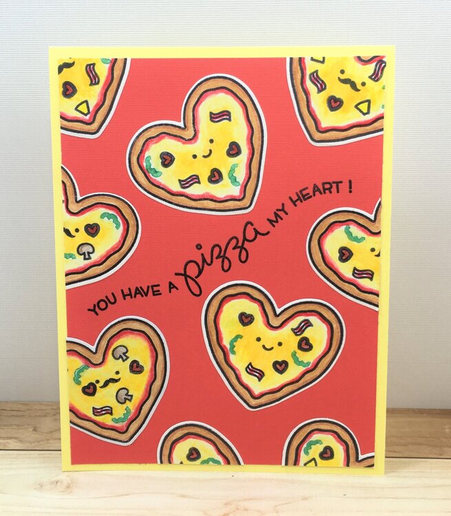 Pizza my Heart Card