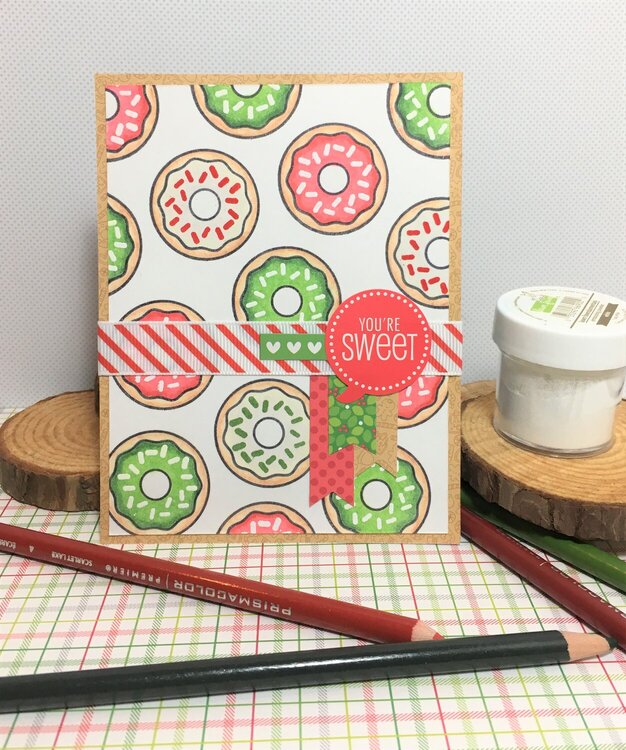 Jillibean Soup Christmas Donut Card