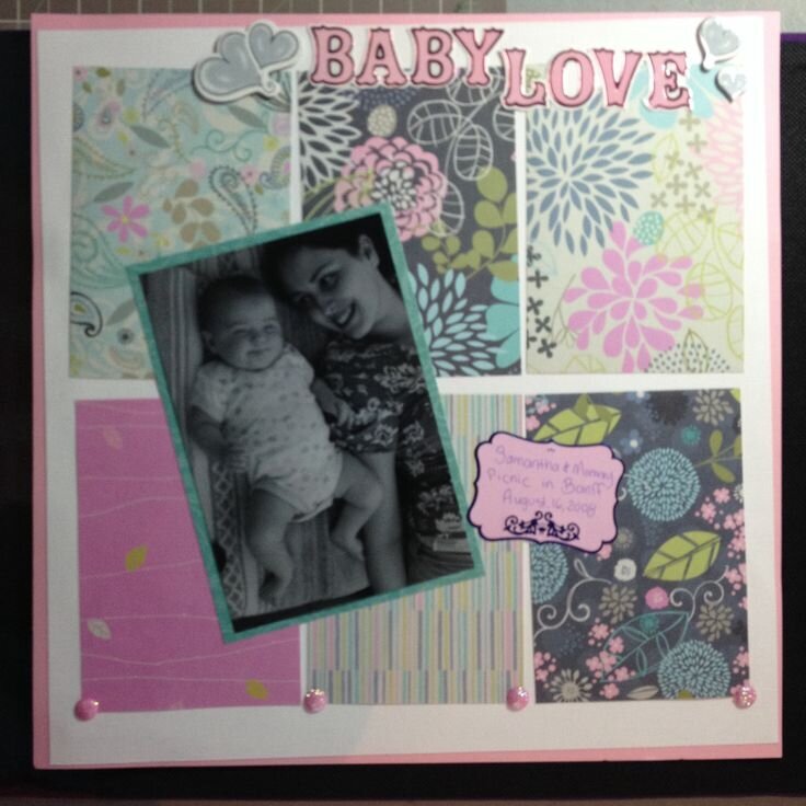 Baby love layout
