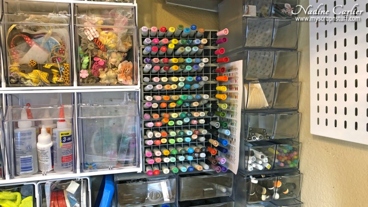 DEFLECTO MARKER ACCORDION &amp; CRAFT ROOM ORGANIZATION