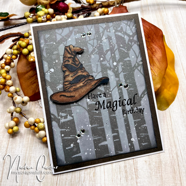 Harry Potter Sorting Hat Birthday Card