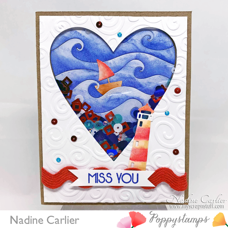 NAUTICAL SHAKER CARD