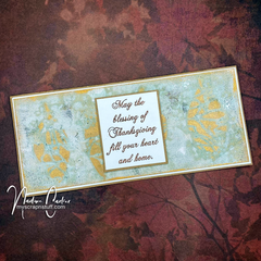 Thanksgiving Slimline Card