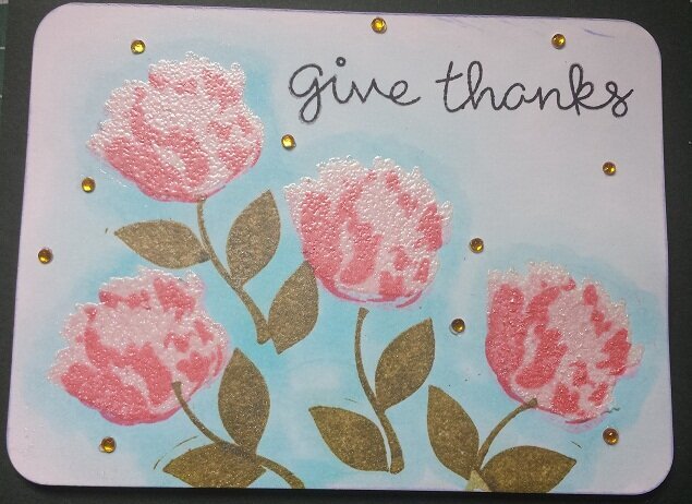 Flower card