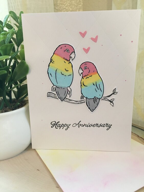 Anniversary birds