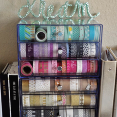 Washi FINALLY Organized!!