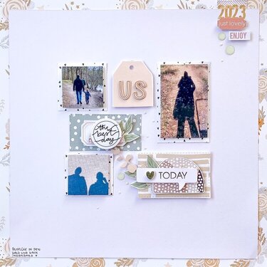 Scrapbooking Layout US TODAY