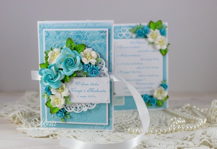 Wedding folded card