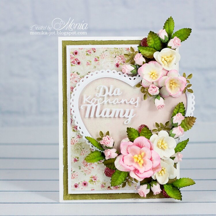 Card for mother`s day