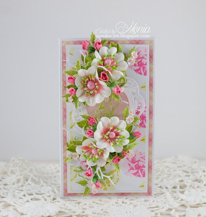 Card with my flowers