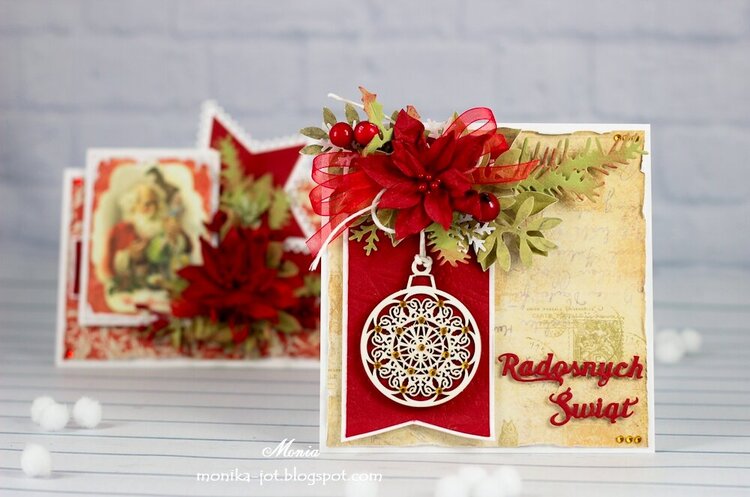 Card with bauble