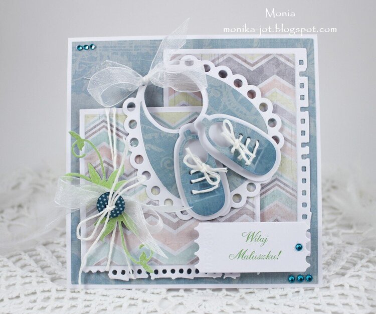 Card for a baby boy