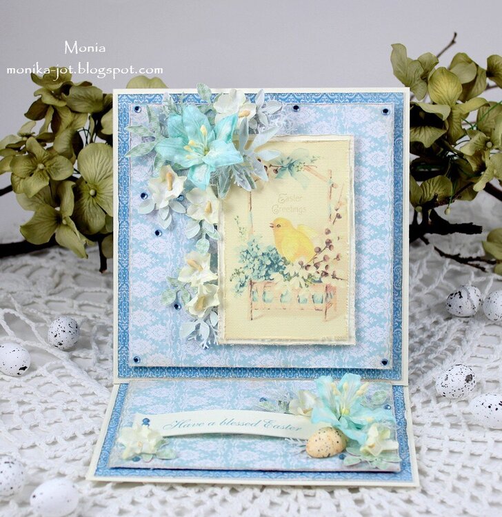 Easter easel card