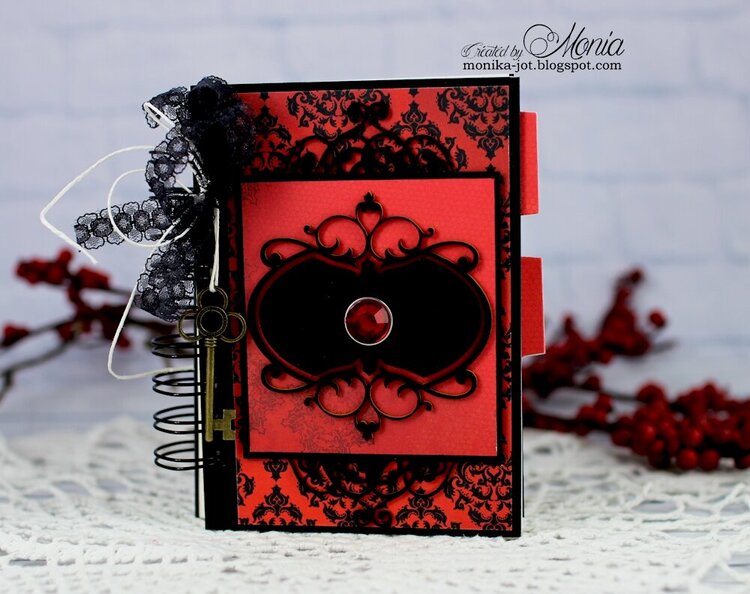 Red notebook
