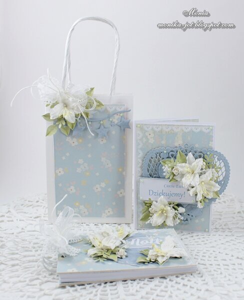 Blue gift set