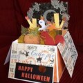 Pop-Up Box Halloween Card