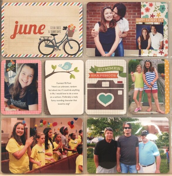 Project Life Monthly - June 2013