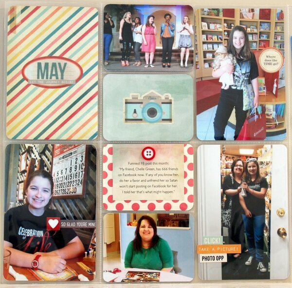 Project Life Monthly - May 2013