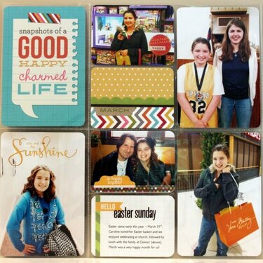 Project Life Monthly - March 2013