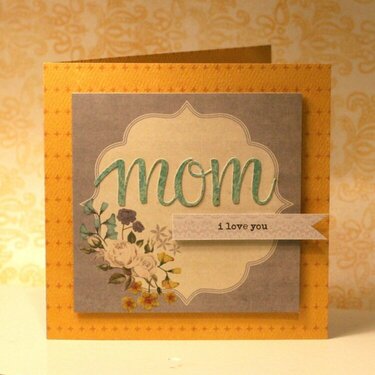 a card for mom