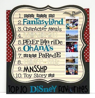 Top 10 Disney Favorites