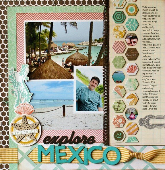 Explore Mexico **New Pink Paislee**