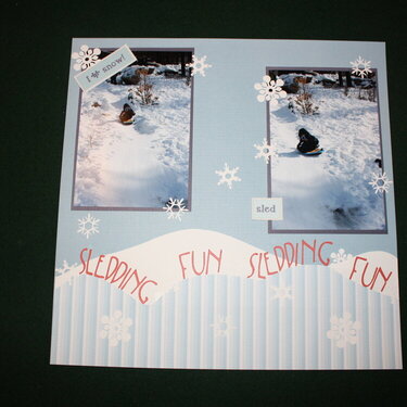 Sledding Fun Page 3