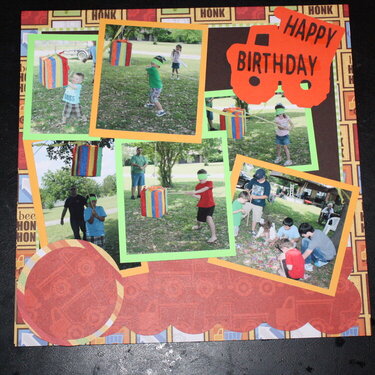 Construction Birthday Page 1